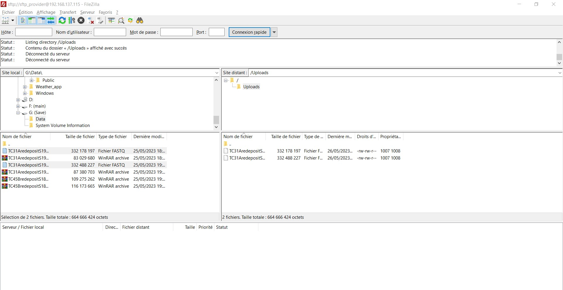 Ressource Disk