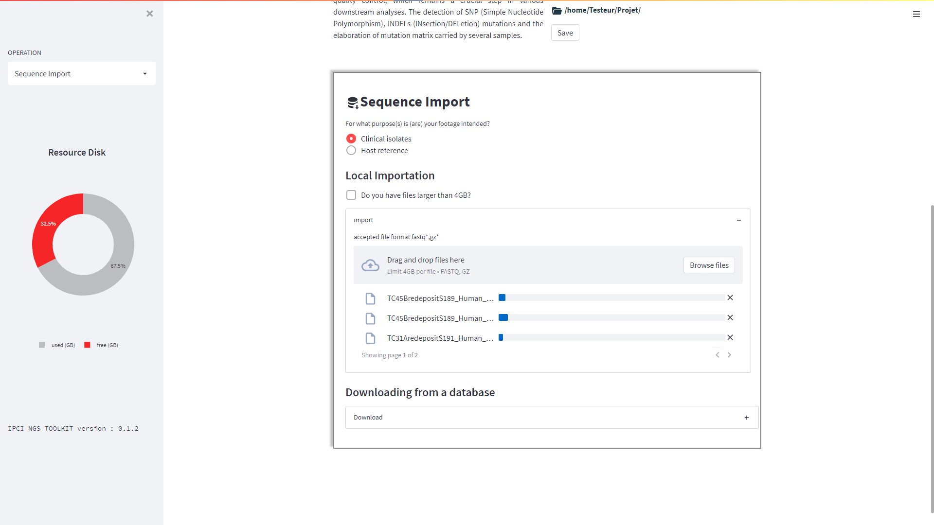 main seq import